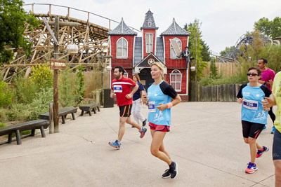 Fun Run Fundaci PortAventura, 2016 Por dentro del parque