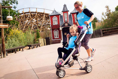 Fun Run Fundaci PortAventura, 2016 Por dentro del parque