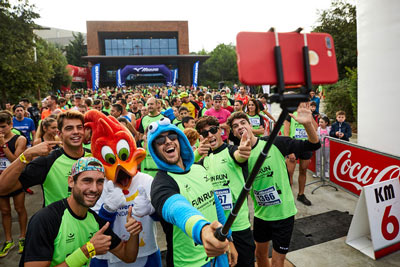 Fun Run Fundaci PortAventura, 2017 Calentamiento y salida