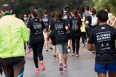 Fun Run Fundaci PortAventura, 2017 Calentamiento y salida