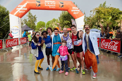 Fun Run Fundaci PortAventura, 2017 Calentamiento y salida