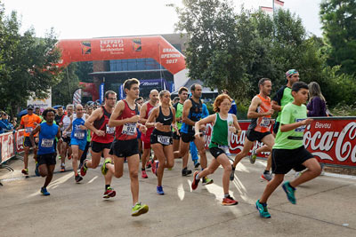 Fun Run Fundaci PortAventura, 2017 Calentamiento y salida