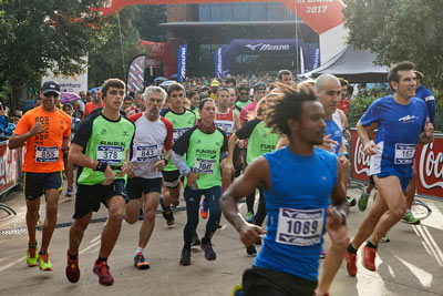 Fun Run Fundaci PortAventura, 2017 Calentamiento y salida