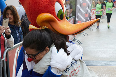 Fun Run Fundaci PortAventura, 2017 Calentamiento y salida