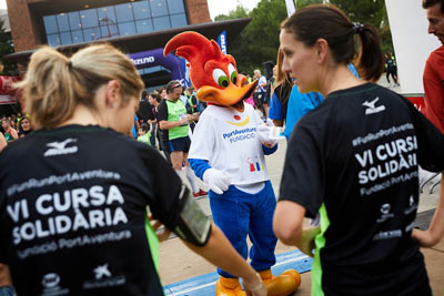 Fun Run Fundaci PortAventura, 2017 Calentamiento y salida