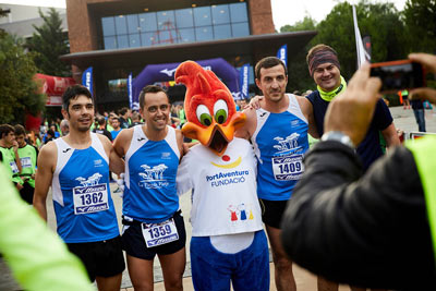 Fun Run Fundaci PortAventura, 2017 Calentamiento y salida