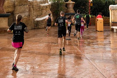 Fun Run Fundaci PortAventura, 2017 Por dentro del parque