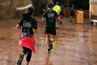 Fun Run Fundaci PortAventura, 2017 Por dentro del parque