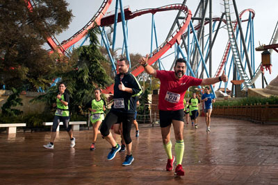 Fun Run Fundaci PortAventura, 2017 Por dentro del parque