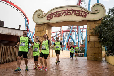 Fun Run Fundaci PortAventura, 2017 Por dentro del parque