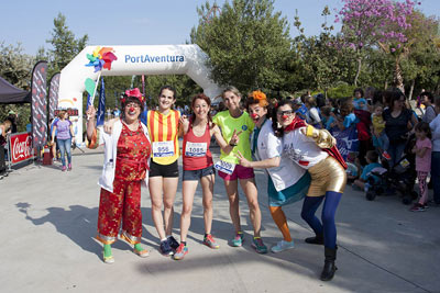 Fun Run Fundaci PortAventura, 2018 Llegada a meta