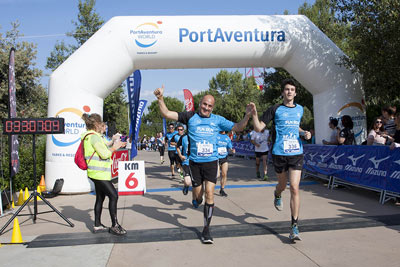 Fun Run Fundaci PortAventura, 2018 Llegada a meta