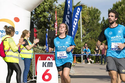 Fun Run Fundaci PortAventura, 2018 Llegada a meta