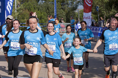 Fun Run Fundaci PortAventura, 2018 Llegada a meta