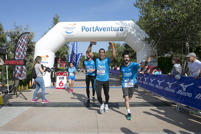 Fun Run Fundaci PortAventura, 2018 Llegada a meta