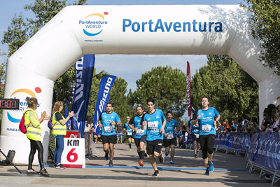 Fun Run Fundaci PortAventura, 2018 Llegada a meta