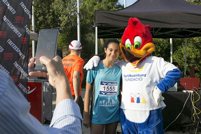 Fun Run Fundaci PortAventura, 2018 Calentamiento y salida