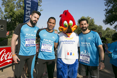 Fun Run Fundaci PortAventura, 2018 Calentamiento y salida