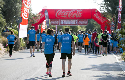 Fun Run Fundaci PortAventura, 2018 Calentamiento y salida