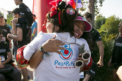 Fun Run Fundaci PortAventura, 2018 Calentamiento y salida