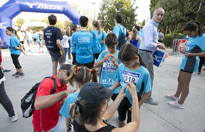 Fun Run Fundaci PortAventura, 2018 Calentamiento y salida