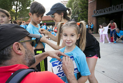 Fun Run Fundaci PortAventura, 2018 Calentamiento y salida