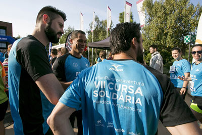 Fun Run Fundaci PortAventura, 2018 Calentamiento y salida