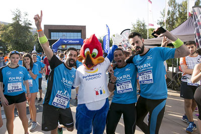 Fun Run Fundaci PortAventura, 2018 Calentamiento y salida