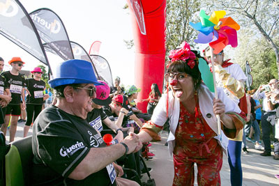 Fun Run Fundaci PortAventura, 2018 Calentamiento y salida