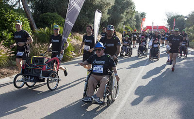 Fun Run Fundaci PortAventura, 2018 Calentamiento y salida