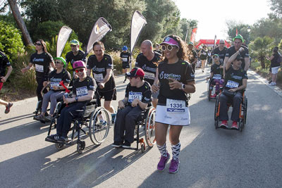 Fun Run Fundaci PortAventura, 2018 Calentamiento y salida