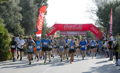 Fun Run Fundaci PortAventura, 2018 Calentamiento y salida