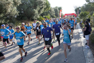 Fun Run Fundaci PortAventura, 2018 Calentamiento y salida