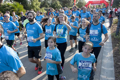 Fun Run Fundaci PortAventura, 2018 Calentamiento y salida