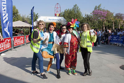 Fun Run Fundaci PortAventura, 2018 Calentamiento y salida