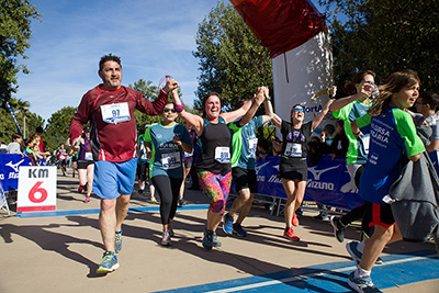 Fun Run Fundaci PortAventura, 2019 Llegada a meta