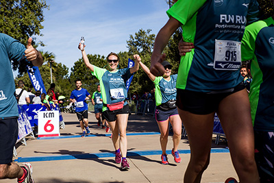 Fun Run Fundaci PortAventura, 2019 Llegada a meta