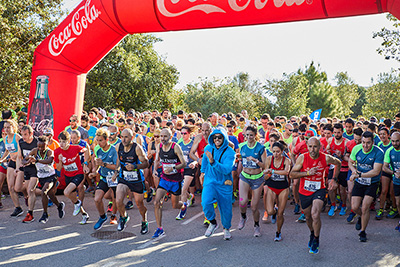 Fun Run Fundaci PortAventura, 2019 Calentamiento y salida