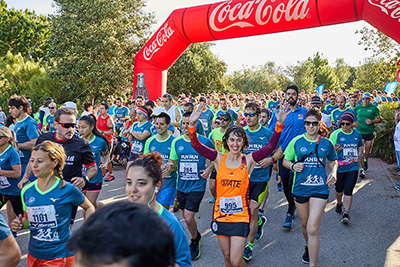 Fun Run Fundaci PortAventura, 2019 Calentamiento y salida