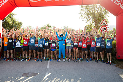 Fun Run Fundaci PortAventura, 2019 Calentamiento y salida