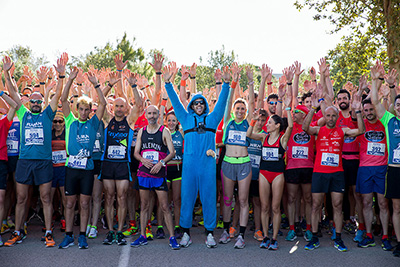 Fun Run Fundaci PortAventura, 2019 Calentamiento y salida