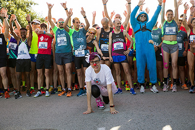 Fun Run Fundaci PortAventura, 2019 Calentamiento y salida