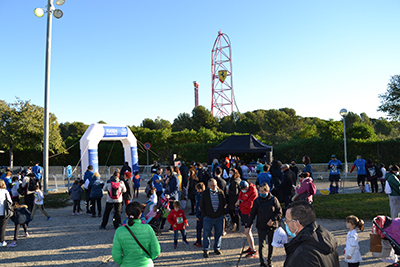 Fun Run Fundaci PortAventura, 2021 Por dentro del parque