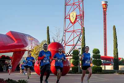 Fun Run Fundaci PortAventura, 2021 Por dentro del parque