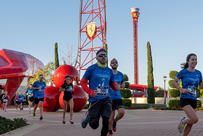 Fun Run Fundaci PortAventura, 2021 Por dentro del parque