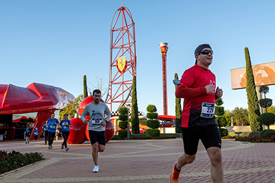 Fun Run Fundaci PortAventura, 2021 Por dentro del parque