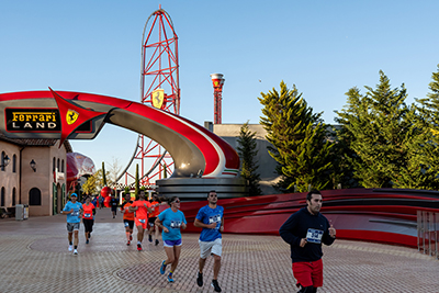 Fun Run Fundaci PortAventura, 2021 Por dentro del parque