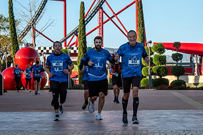 Fun Run Fundaci PortAventura, 2021 Por dentro del parque