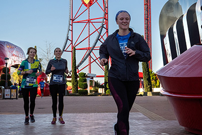 Fun Run Fundaci PortAventura, 2021 Por dentro del parque