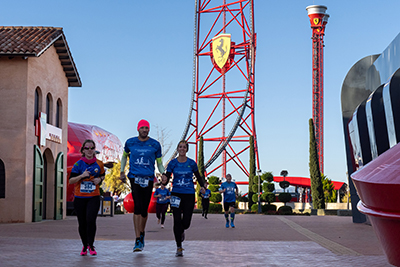 Fun Run Fundaci PortAventura, 2021 Por dentro del parque